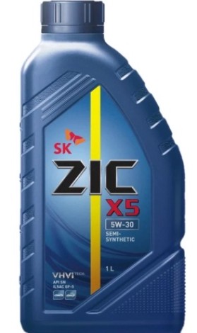 Масло моторное ZIC X5 5W30 1 л [132621]