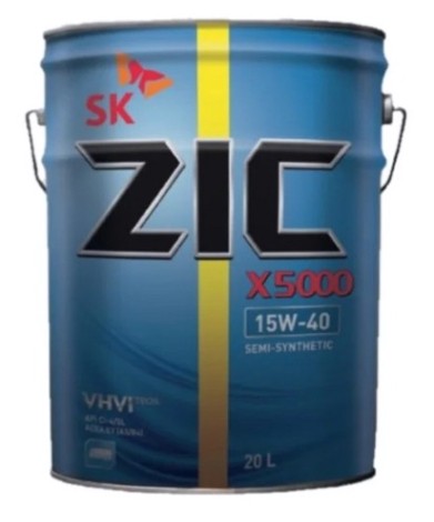 Масло моторное ZIC X5000 15W40 20 л [192604]