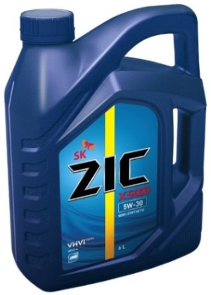 Масло моторное ZIC X5000 5W30 6 л [172663]