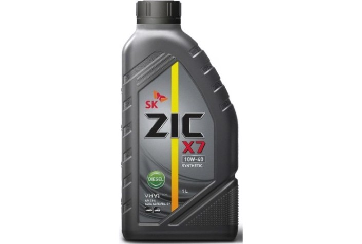 Масло моторное ZIC X7 DIESEL 10W40 1 л [132607]