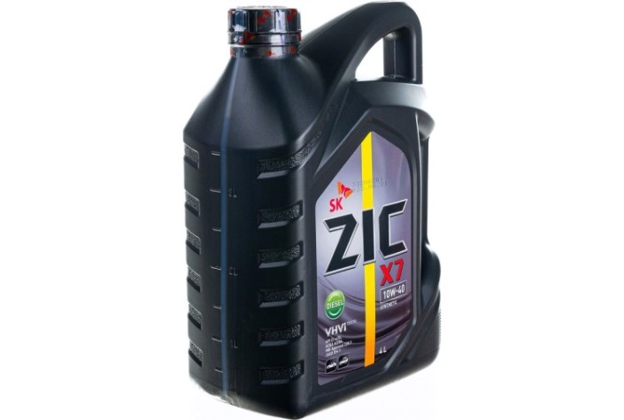 Масло моторное ZIC X7 DIESEL 10W40 4 л [162607]