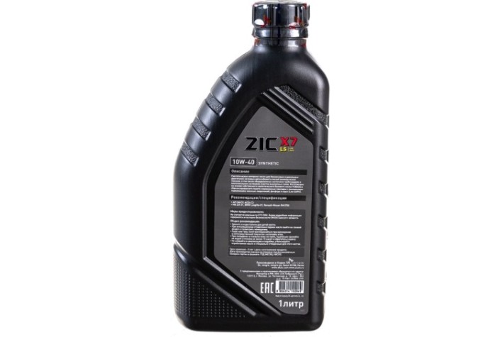 Масло моторное ZIC X7 LS 10W40 1 л [132620]