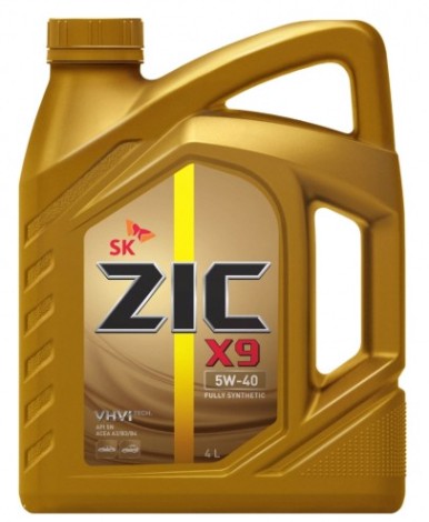Масло моторное ZIC X9 5W40 4 л [162613]