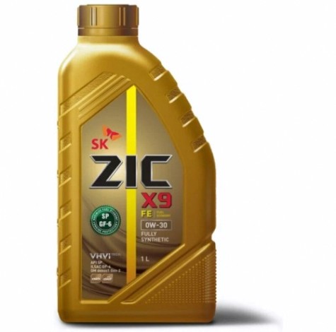 Масло моторное ZIC X9 FE 0W30 1 л [132683]