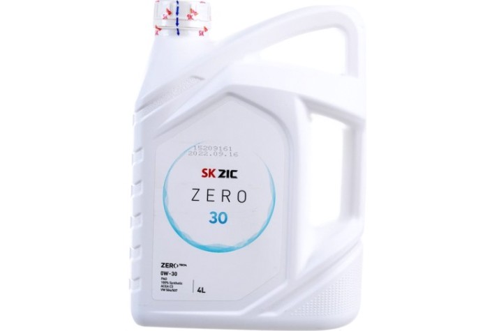 Масло моторное ZIC ZERO 30 0W30 4 л [162676]
