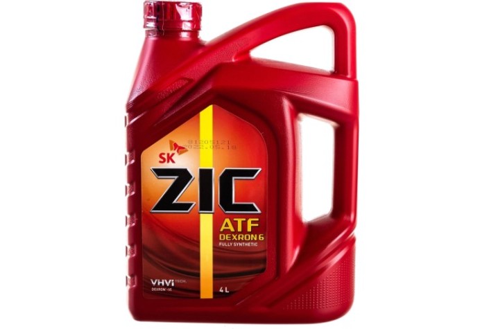 Масло трансмиссионное ZIC ATF DEXRON 6 4 л [162630]