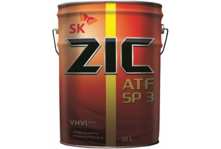 Масло трансмиссионное ZIC ATF SP 3 20 л [192627]