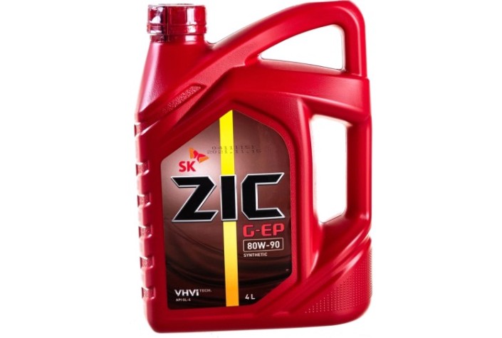 Масло трансмиссионное ZIC G-EP 80W90 4 л [162625]
