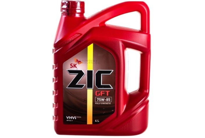 Масло трансмиссионное ZIC GFT 75W85 GL-4 4 л [162624]