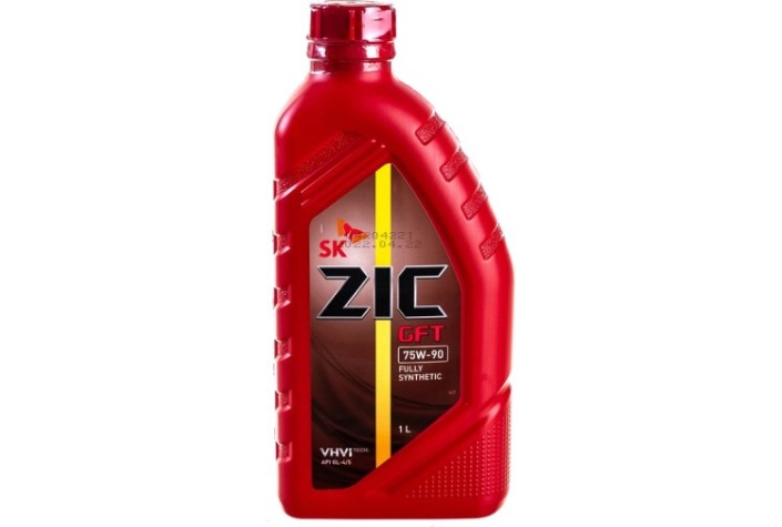 Масло трансмиссионное ZIC GFT 75W90 GL-4/5 1 л [132629]