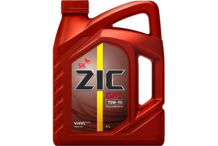 Масло трансмиссионное ZIC GFT 75W90 GL-4/5 4 л [162629]
