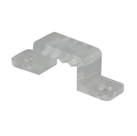 Монтажная клипса Neon-Night 142-014 (уп 100 шт) для LED ленты 220В, 6.5x15мм [142-014]