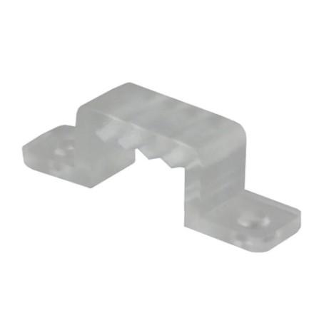 Монтажная клипса Neon-Night 142-015 (уп 100 шт) для LED ленты 220В, 6.5x17мм [142-015]