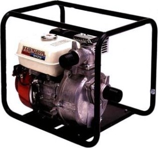 Мотопомпа бензиновая HONDA WH 20 X для слабозагрязненной воды, высоконапорная [WH20XTTFX]