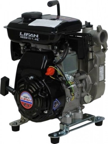 Мотопомпа бензиновая LIFAN 40ZB15-1.4Q для слабозагрязненной воды [40ZB15-1.4Q]