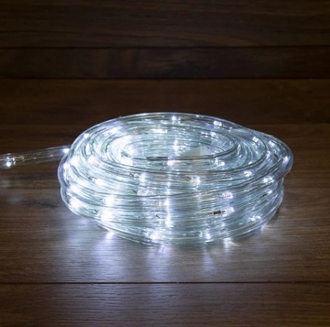 Набор дюралайт Neon-Night 121-323-14 LED фиксинг (2W), белый, 24LED/м, 25 м