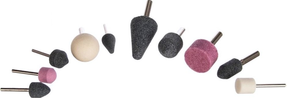 Набор шарошек SUMAKE GS-10 (5шт-хвостовик 3мм, 5шт-хвостовик 6мм) [30366]