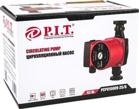 Насос циркуляционный P.i.t. PCP015009-25/6 Насос циркуляционный P.i.t. PCP015009-25/6