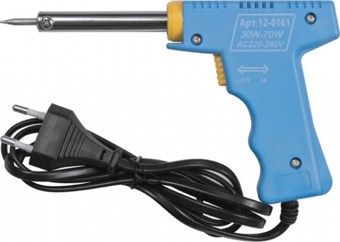 Паяльник Proconnect П0161-4 двухрежимный, серия classic, 30/70вт, 230в, блисте [12-0161-4]