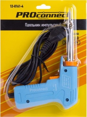 Паяльник Proconnect П0161-4 двухрежимный, серия classic, 30/70вт, 230в, блисте [12-0161-4]