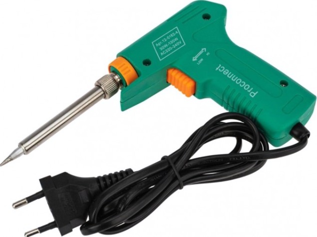 Паяльник Proconnect П0162-4 двухрежимный с керам. нагревателем, серия classic, [12-0162-4]