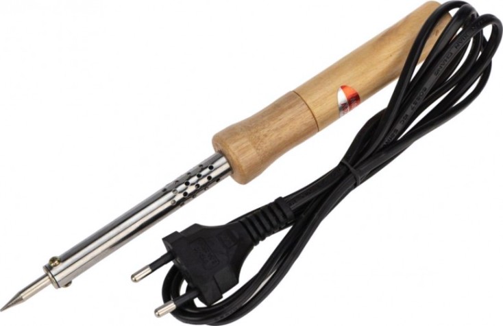 Паяльник Proconnect П0176-4 с деревянной ручкой, серия wood, 65вт, 230в, блист [12-0176-4]