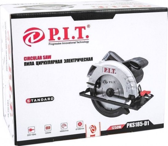 Пила торцовочная сетевая P.i.t. PKS185-D1 Пила торцовочная сетевая P.i.t. PKS185-D1