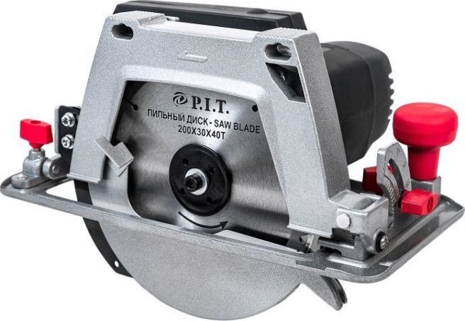 Пила торцовочная сетевая P.i.t. PKS200-C мастер