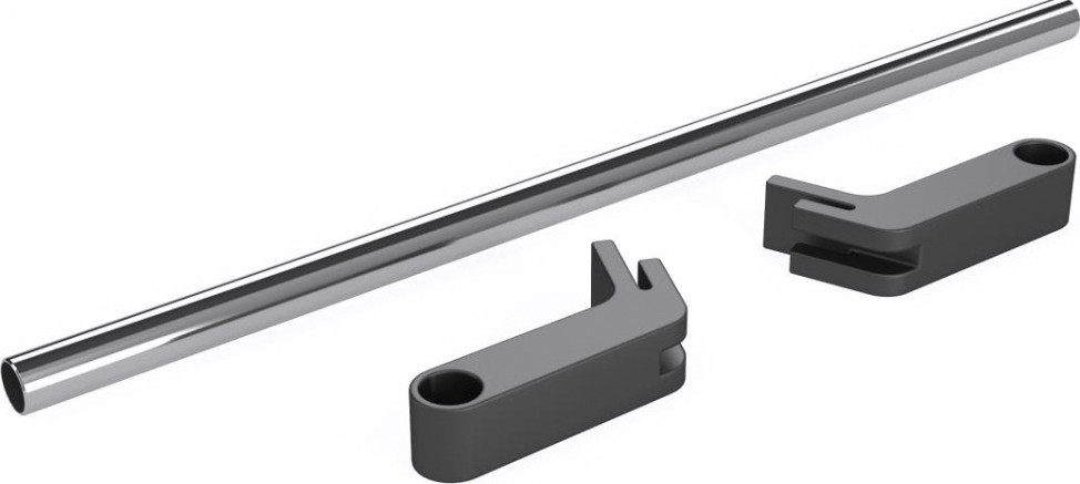 Полотенцедержатель ROYAL THERMO на 6 секц. 15х415 мм арт. RT415-03 черный [НС-1199157]