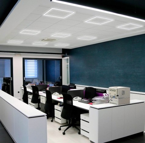 Потолочный светодиодный светильник GAUSS 36W 36w 3200lm 6500k ip40 led [975624336]