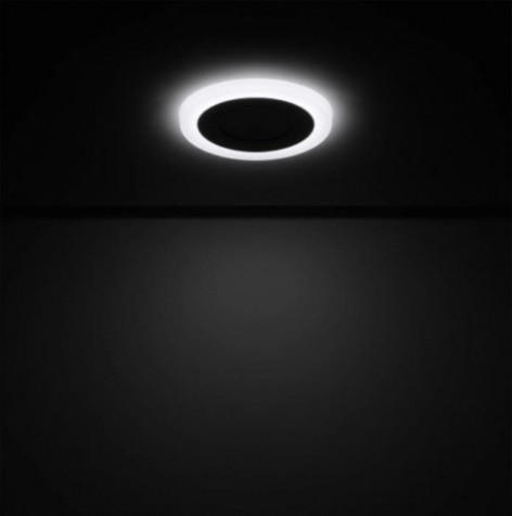 Потолочный светодиодный светильник GAUSS Backlight круг 3+3w 350lm 4000k 3 реж led [BL115]