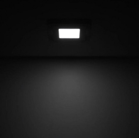 Потолочный светодиодный светильник GAUSS Backlight квадрат 3+3w 350lm 4000k 3 реж led [BL121]