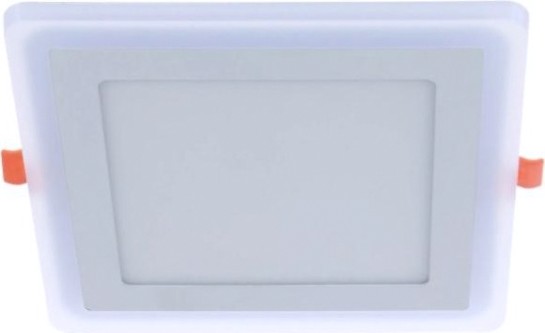 Потолочный светодиодный светильник GAUSS BL124 backlight кв 12+3w 960lm 3000k 3 реж.