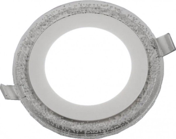 Потолочный светодиодный светильник GAUSS BL316 bubbles круг 6+3w, 540lm 3000k 3 режима