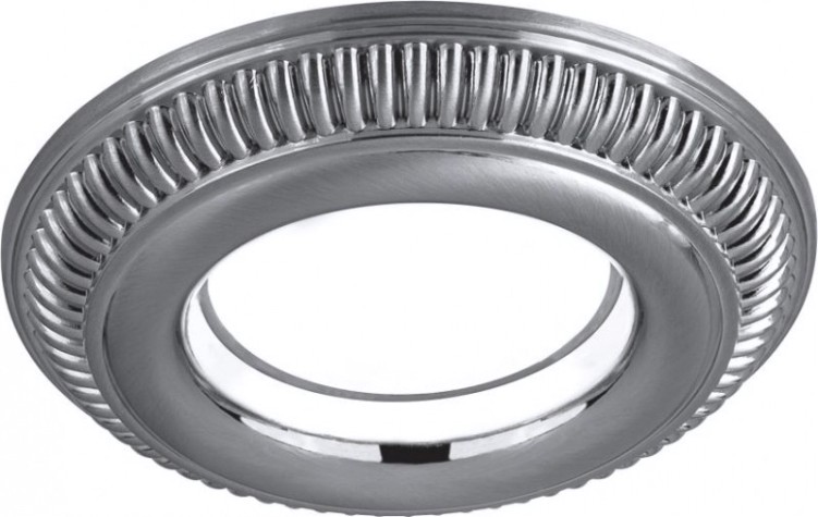 Потолочный светодиодный светильник GAUSS CA039 antique круг. хром, gu5.3