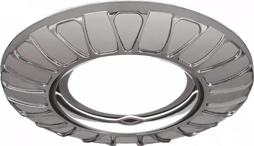 Потолочный светодиодный светильник GAUSS CA066 metal exclusive круг. титан, gu5.3