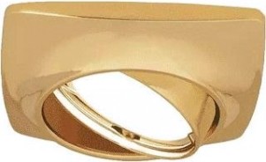 Потолочный светодиодный светильник GAUSS CA070 metal exclusive круг. золото, gu5.3