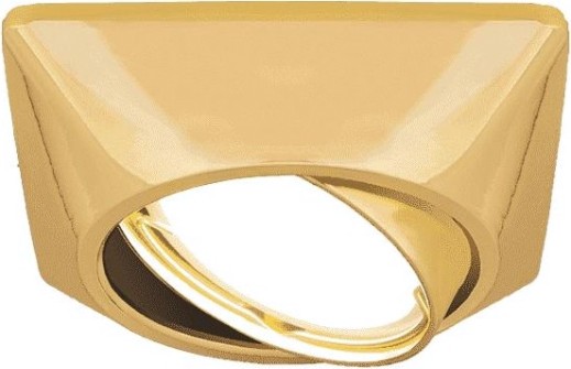 Потолочный светодиодный светильник GAUSS CA073 metal exclusive круг. золото, gu5.3