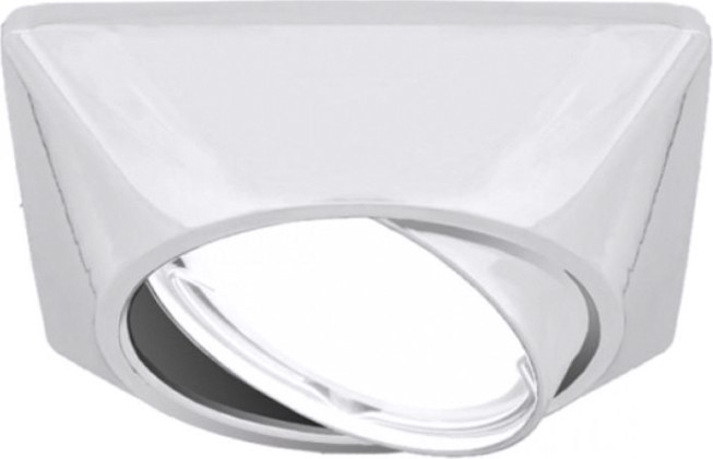 Потолочный светодиодный светильник GAUSS CA074 metal exclusive круг. хром, gu5.3