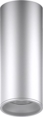 Потолочный светодиодный светильник GAUSS HD005 led накладной 12w (хром сатин) 3000k 79x200,900лм