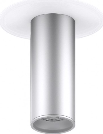 Потолочный светодиодный светильник GAUSS HD006 overhead накл цил 12w 920lm 4100k хром сатин