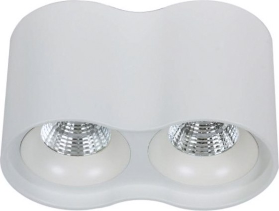 Потолочный светодиодный светильник GAUSS HD032 overhead наклдвойной цилиндр 24w 1600lm 3000k белы