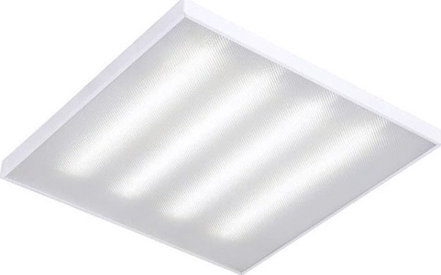 Потолочный светодиодный светильник GAUSS IP20 36w 2900lm 4000k призматический с выведеным кабеле [842123227]