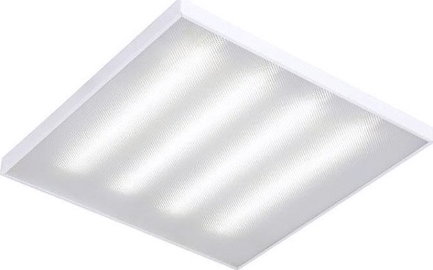 Потолочный светодиодный светильник GAUSS IP20 36w 2950lm 6500k призматический с выведеным кабеле [842123327]