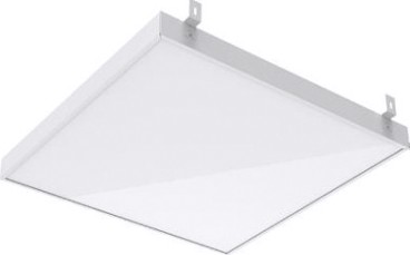 Потолочный светодиодный светильник GAUSS MiR mir 35w 3000lm 4000k ip40 грильято опал [G1-R3-00010-31G02-2003540]