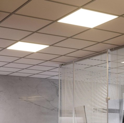 Потолочный светодиодный светильник GAUSS MiR mir 35w 3500lm 4000k ip40 призма led [G1-A0-00070-01G03-2003540]