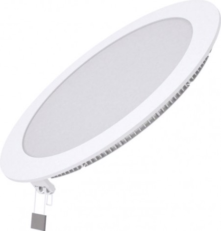 Потолочный светодиодный светильник GAUSS Slim круг 18w 1200lm 3000k [939111118]