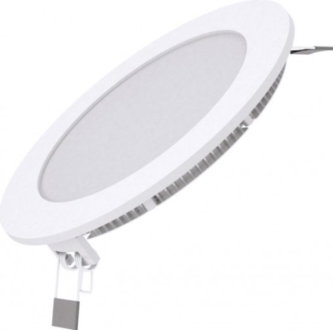 Потолочный светодиодный светильник GAUSS Slim круг 9w 750lm 6500k [939111309]