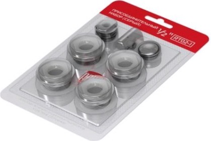 Присоединительный набор ROYAL THERMO 1/2" RT02.1-2 серебристый [НС-1156712]