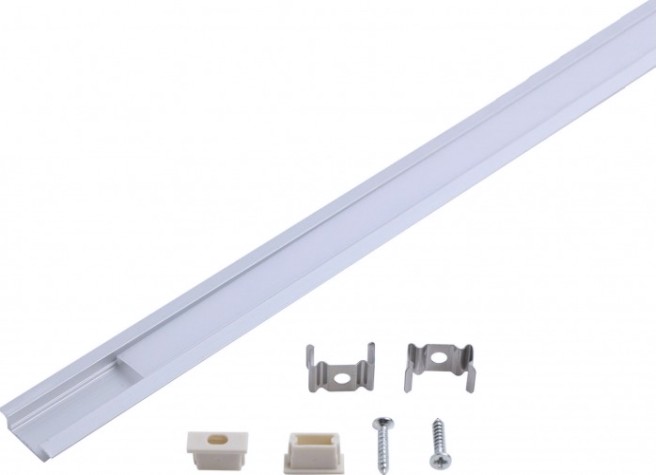 Профиль для диодной ленты GAUSS BT414 led гл 7mm-2m